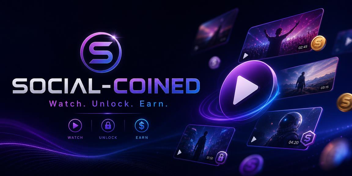 SOCIAL-COINED AFRICA — watch, unlock, earn